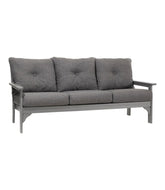 All-Weather Patio Sofa with Textured Cushion, Slate Gray | L.L.Bean sale
