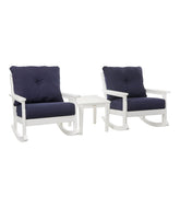 All-Weather Patio Rocker Set with Side Table, White | L.L.Bean sale