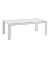 White Aluminum Deep Seating Coffee Table | L.L.Bean discount
