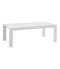 White Aluminum Deep Seating Coffee Table | L.L.Bean discount