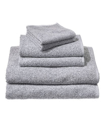 Organic Textured Cotton Towel Set, Marled | L.L.Bean on sale