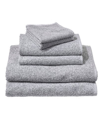 Organic Textured Cotton Towel Set, Marled | L.L.Bean on sale