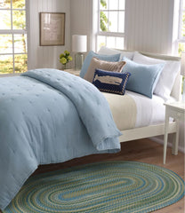 L.L.Bean Braided Wool Rug, Oval | L.L.Bean on sale