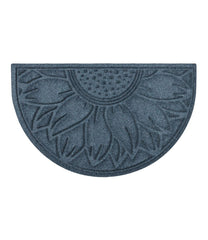 Everyspace Recycled Waterhog Doormat, Half Round, Sunflower | L.L.Bean sale