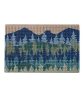 Printed Recycled Waterhog Doormat, Pine Trees | L.L.Bean near me