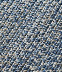 All-Weather Braided Rug, Concentric Pattern Rectangular | L.L.Bean outlet