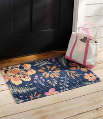 Printed Recycled Waterhog Doormat, Floral | L.L.Bean for sale
