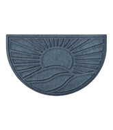 Everyspace Recycled Waterhog Doormat, Half Round, Sunrise | L.L.Bean for sale