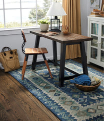 Double Border Wool Hooked Rug | L.L.Bean online