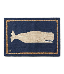 Wool Hooked Novelty Rug, Whale | L.L.Bean for sale