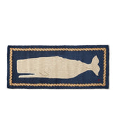 Wool Hooked Novelty Runner, Whale | L.L.Bean on sale