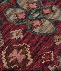 Double Border Wool Hooked Runner, Sienna Multi | L.L.Bean discount