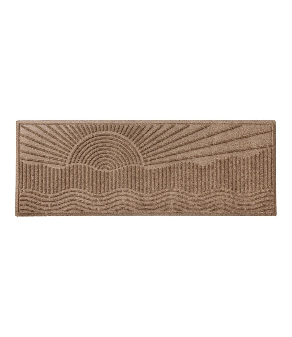 Everyspace Recycled Waterhog Wide Doormat, Sunrise | L.L.Bean online