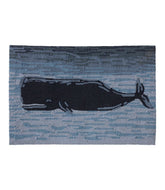 Indoor/Outdoor Vacationland Rug, Coastal Whale | L.L.Bean on sale