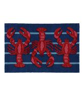 Indoor/Outdoor Vacationland Rug, Lobsters | L.L.Bean online