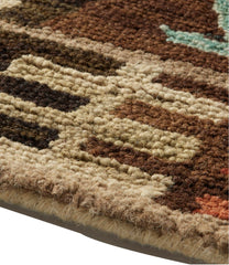 Rustic Geometric Wool Hooked Runner | L.L.Bean sale