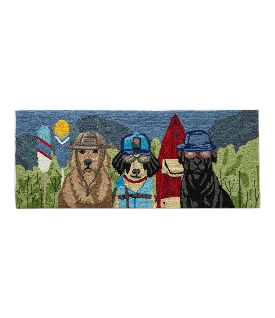 Indoor/Outdoor Vacationland Runner, Paddle Sports Dogs | L.L.Bean discount