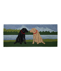 Indoor/Outdoor Vacationland Runner, Mountain Dogs | L.L.Bean online