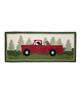Wool Hooked Novelty Runner, Dog Caravan | L.L.Bean on sale