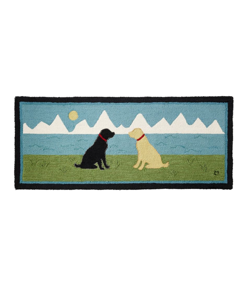 Wool Hooked Novelty Runner, Lakeside Labs | L.L.Bean discount