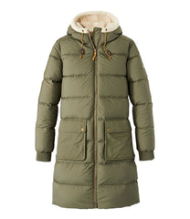 Women's Mountain Classic Down Coat, Sherpa-Lined | L.L.Bean on sale