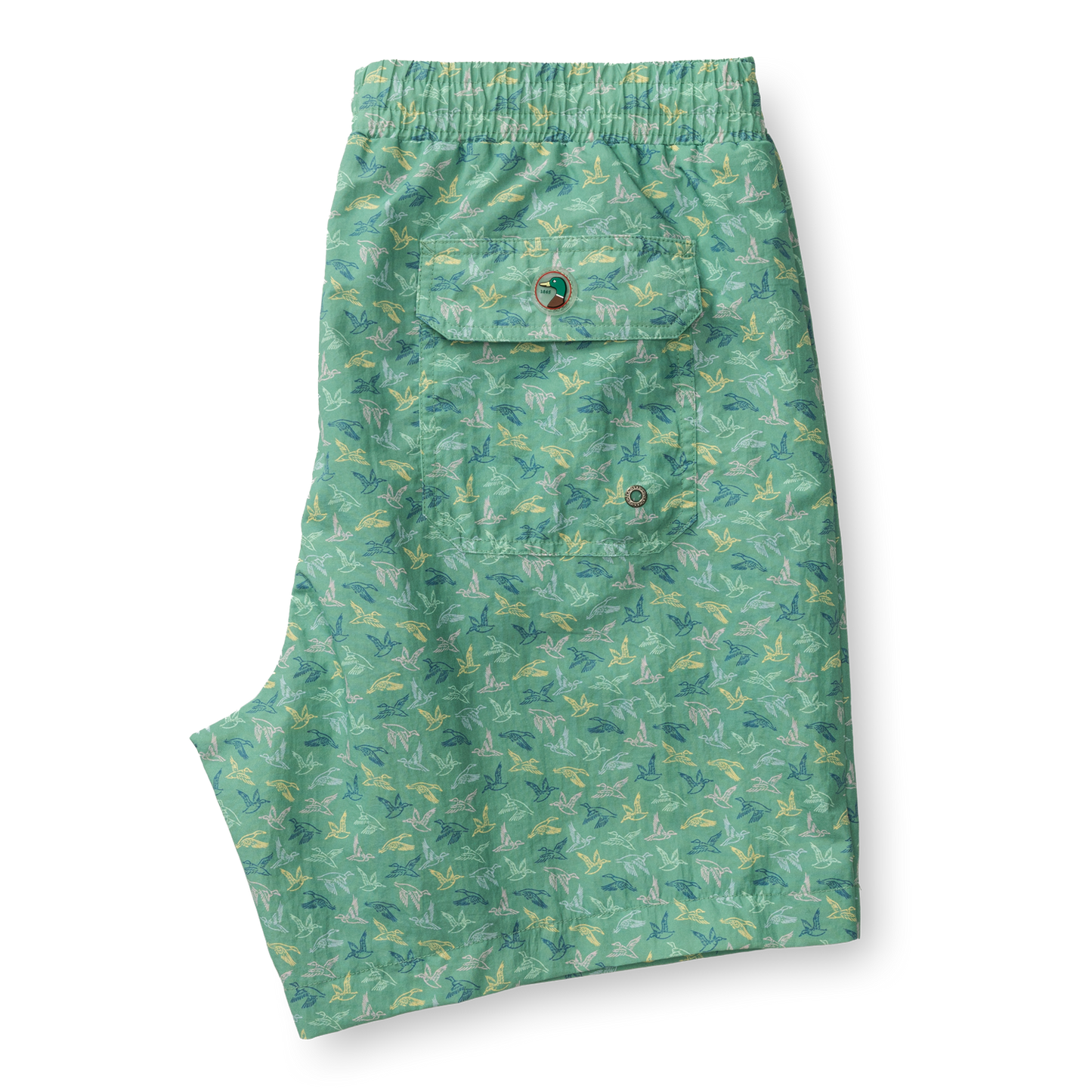 Duck Head 6" Sailport Swim Short - Aspen Green