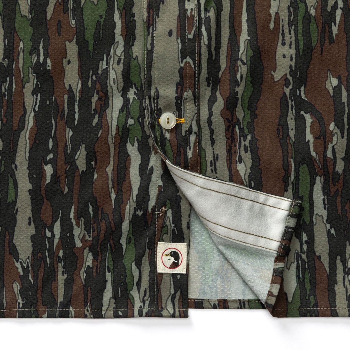 Duck Head Realtree Performance Dobby Guide Shirt - Original Camo