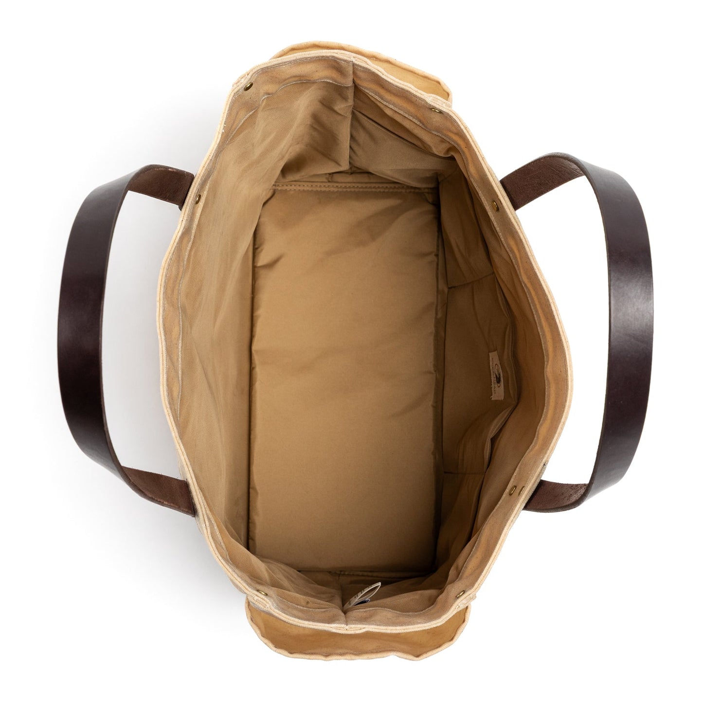 Duck Head Waxed Canvas Tote - Natural