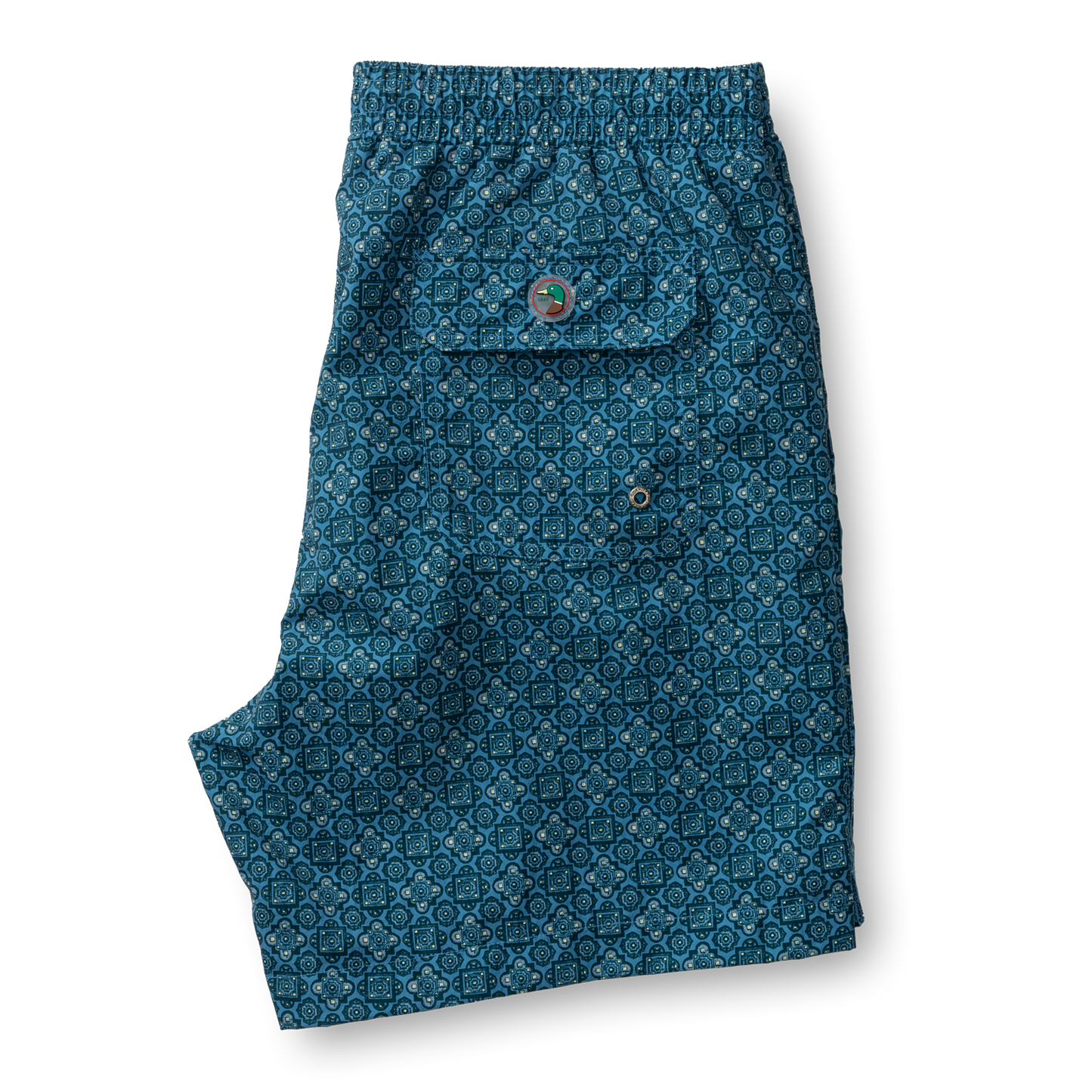 Duck Head 6" Sailport Swim Short - Blue Horizon