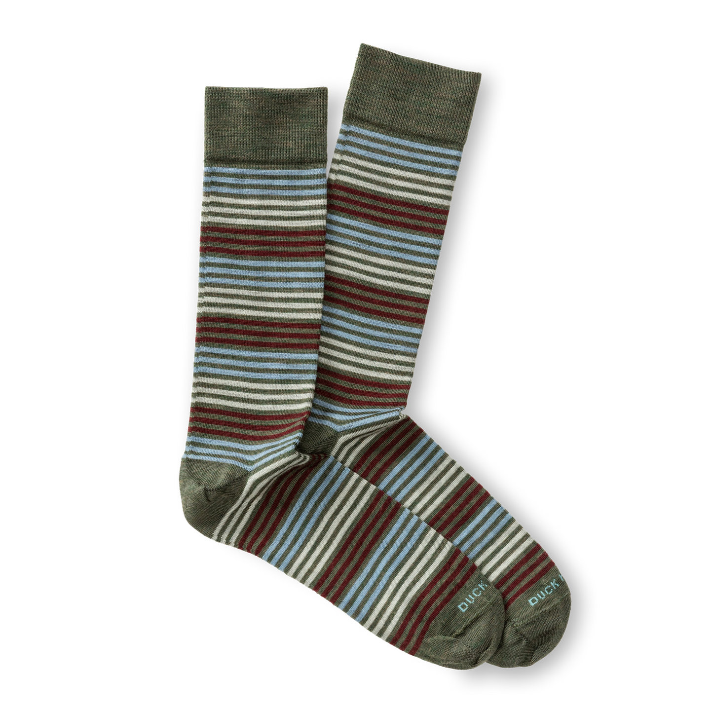 Duck Head Everyday Chino Sock - Duck Green Heather