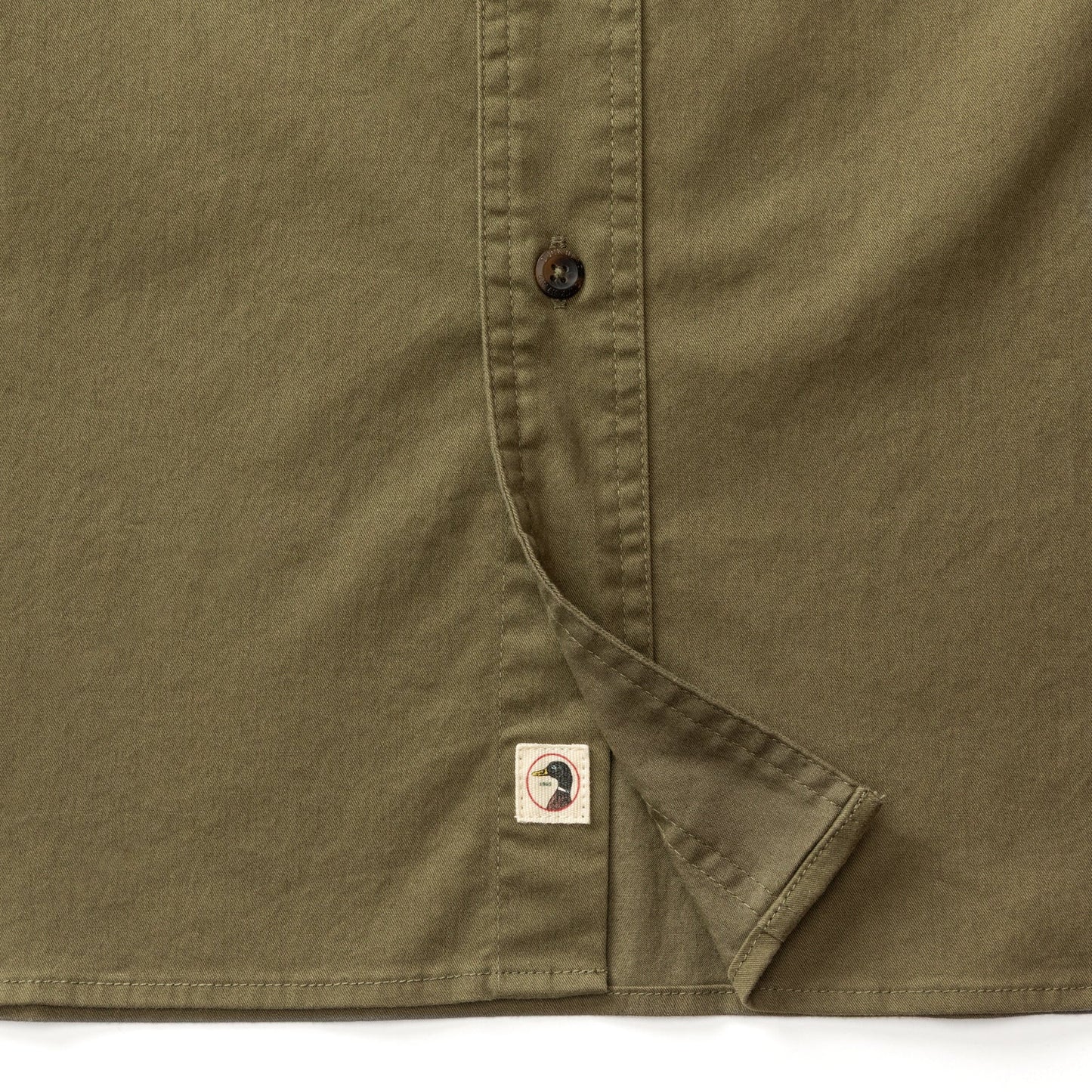 Duck Head Woodland Shooting Shirt - Olive
