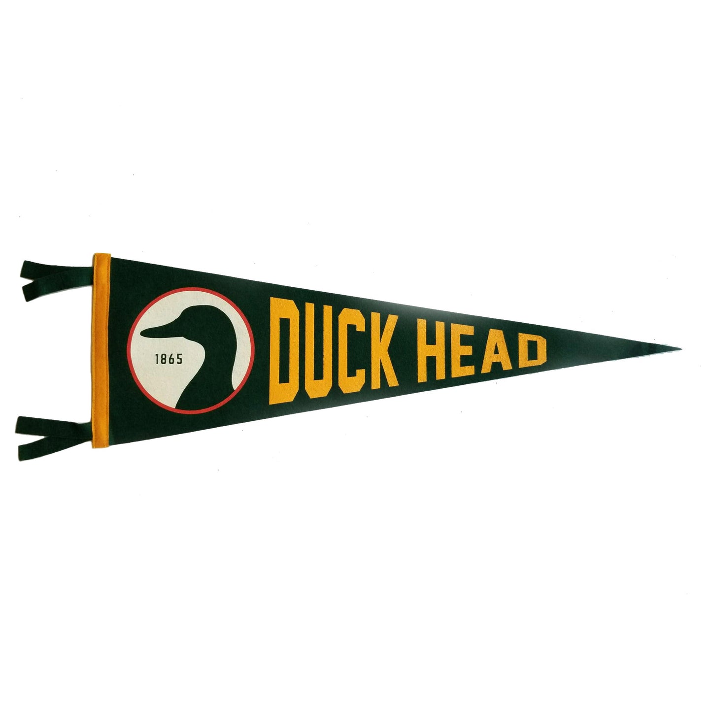 Duck Head Gold School Pennant