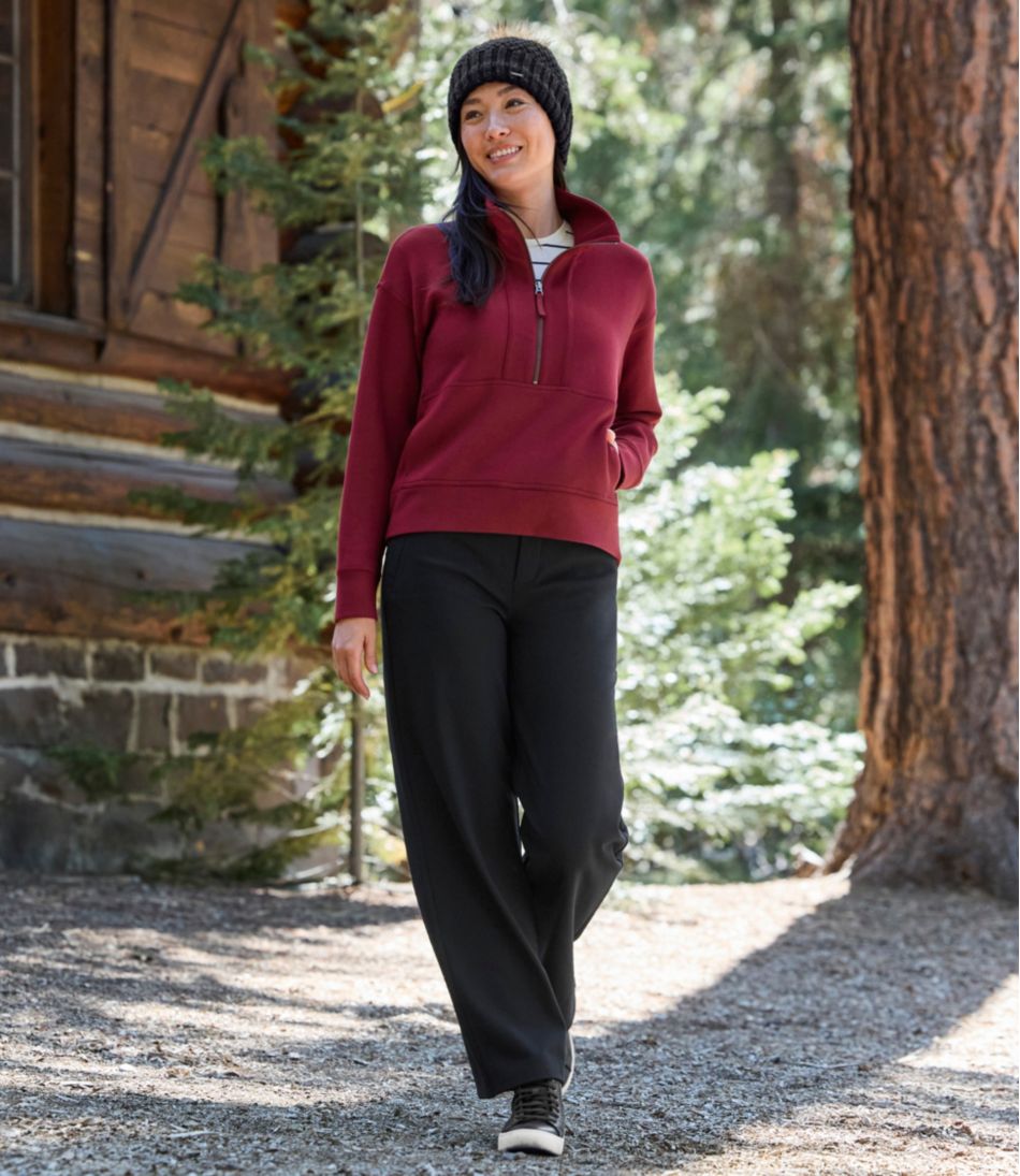 Women's L.L.Bean CloudSoft Top, Half-Zip Pullover | L.L.Bean for sale