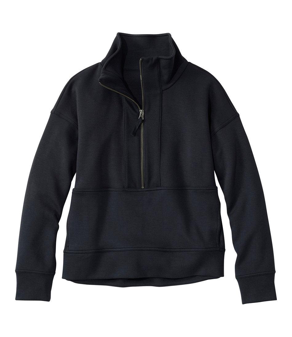 Women's L.L.Bean CloudSoft Top, Half-Zip Pullover | L.L.Bean for sale