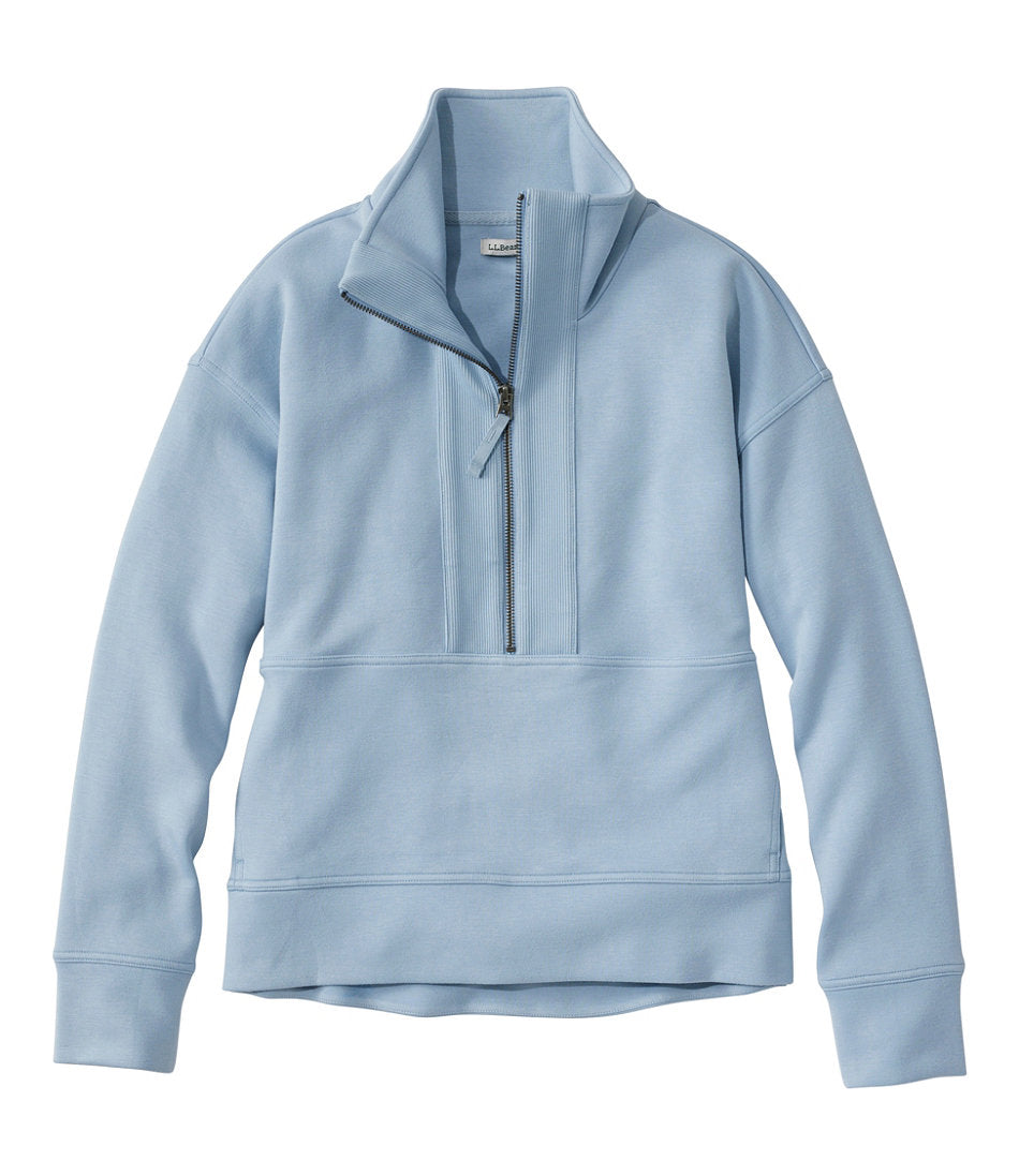 Women's L.L.Bean CloudSoft Top, Half-Zip Pullover | L.L.Bean for sale