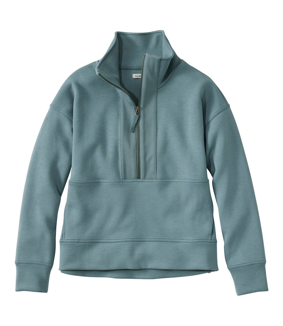 Women's L.L.Bean CloudSoft Top, Half-Zip Pullover | L.L.Bean for sale