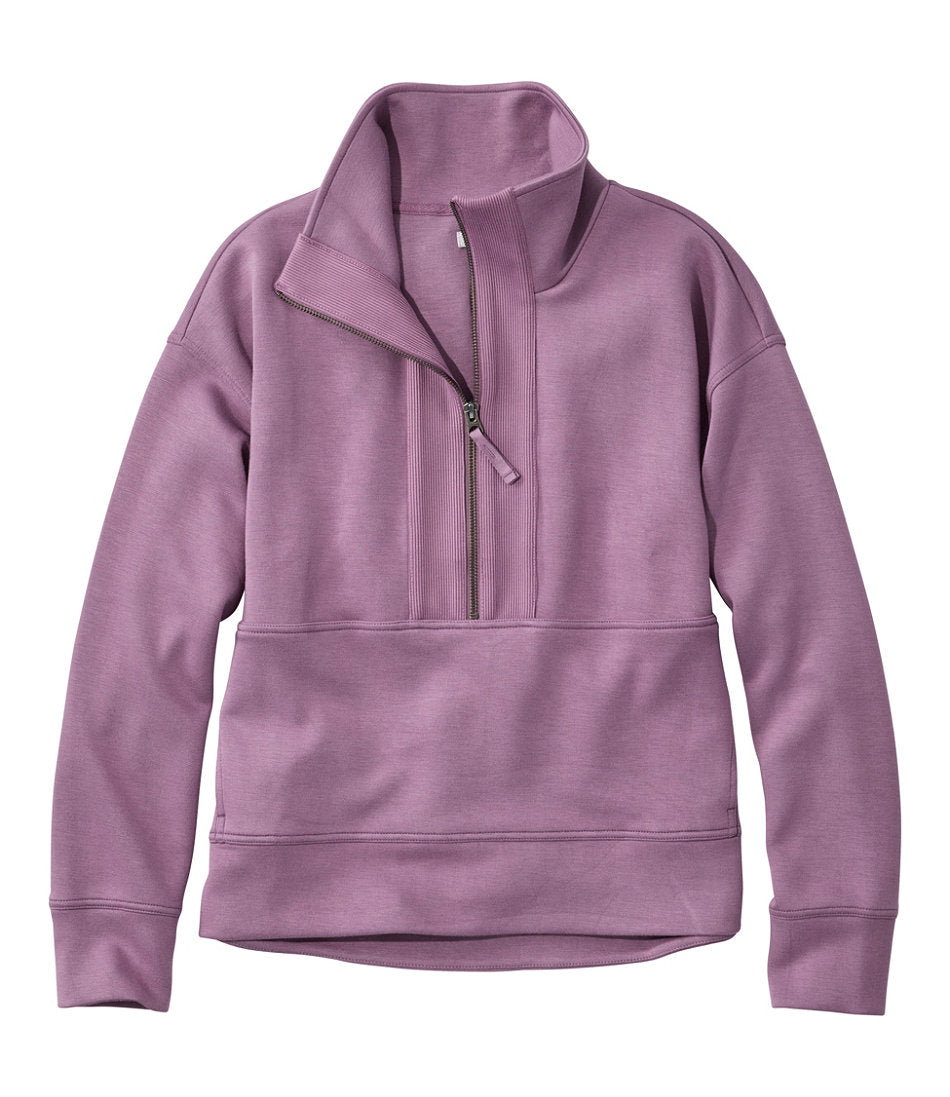 Women's L.L.Bean CloudSoft Top, Half-Zip Pullover | L.L.Bean for sale