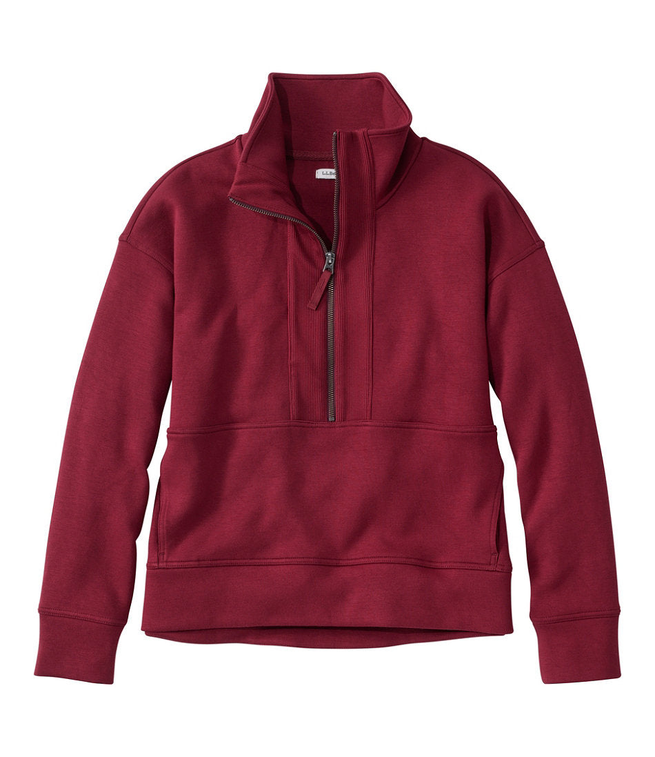 Women's L.L.Bean CloudSoft Top, Half-Zip Pullover | L.L.Bean for sale