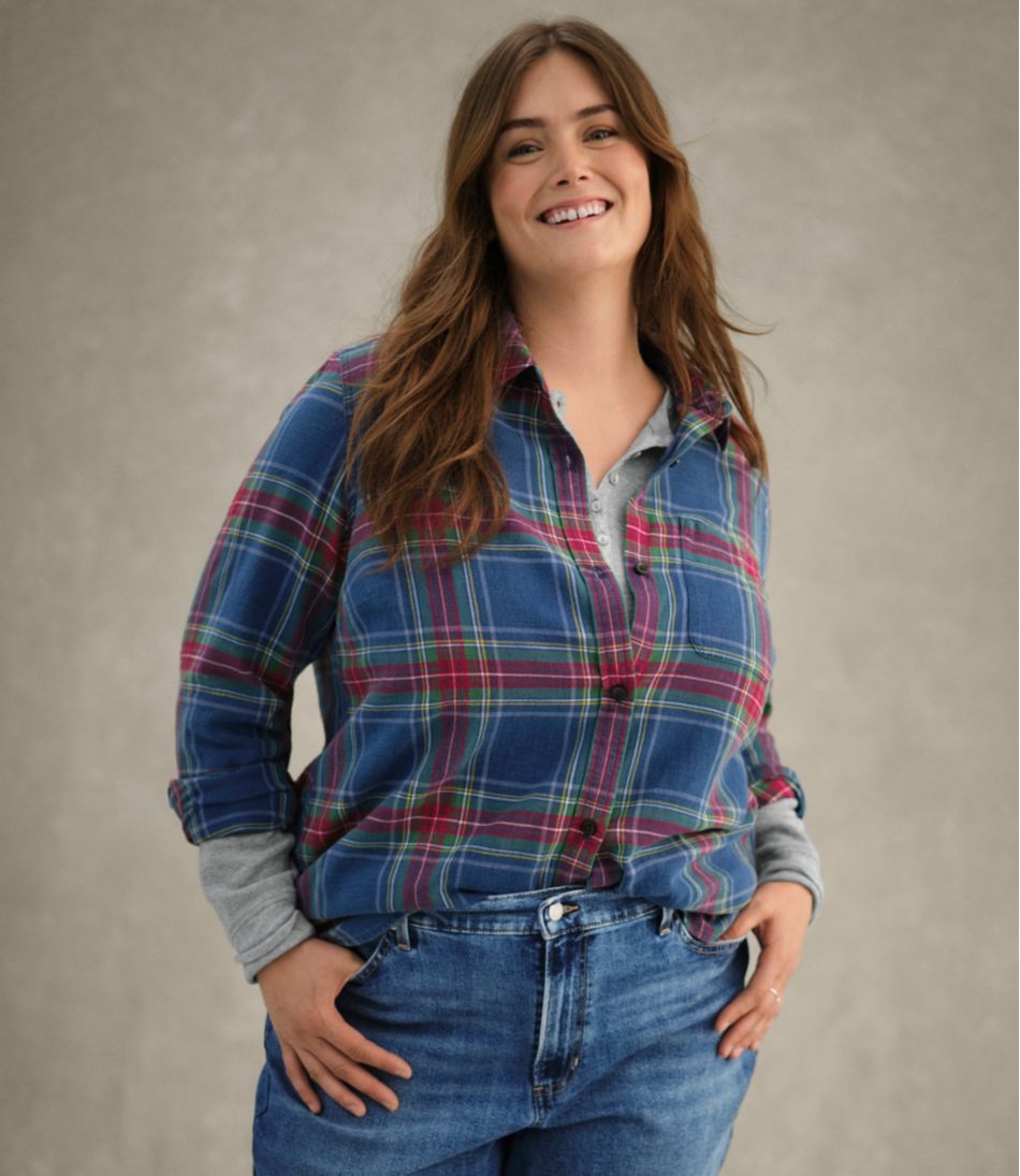 Women's Sunwashed Twill Shirt | L.L.Bean online