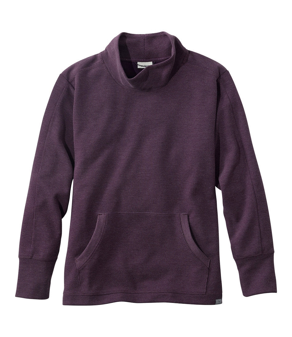 Women's Mountainside Micro Waffle Pullover | L.L.Bean for sale