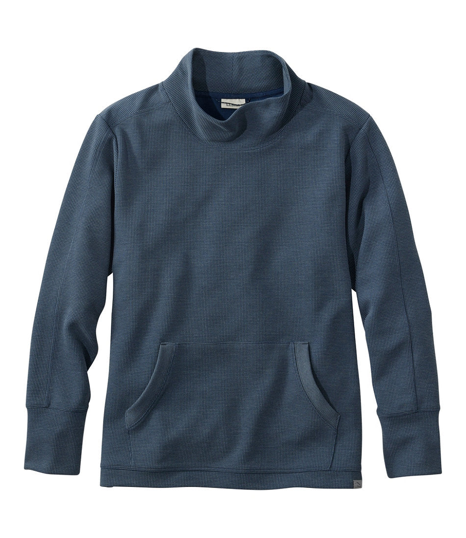 Women's Mountainside Micro Waffle Pullover | L.L.Bean for sale
