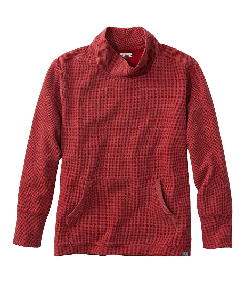 Women's Mountainside Micro Waffle Pullover | L.L.Bean for sale