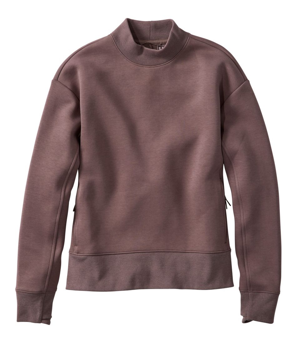 Women's Multisport Mockneck Pullover Sweatshirt | L.L.Bean on sale
