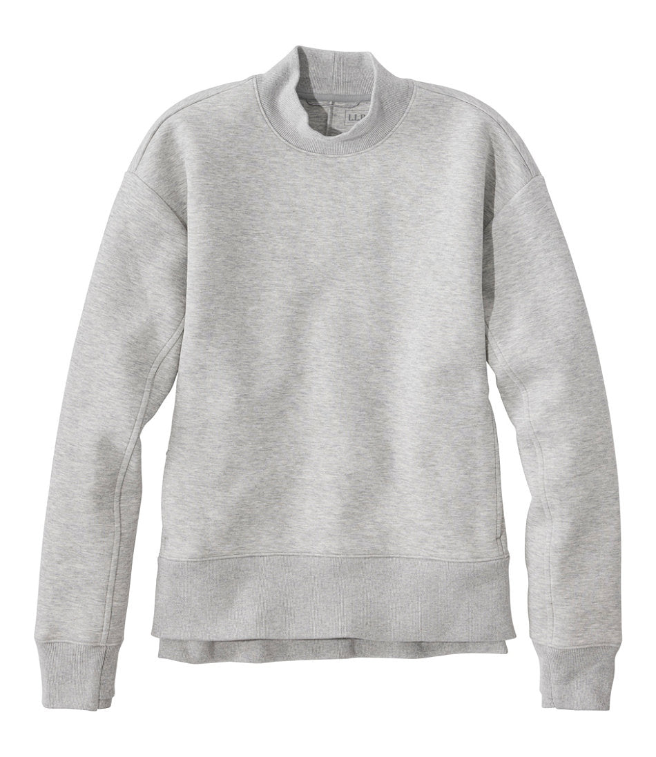 Women's Multisport Mockneck Pullover Sweatshirt | L.L.Bean on sale