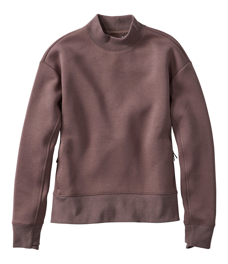 Women's Multisport Mockneck Pullover Sweatshirt | L.L.Bean on sale