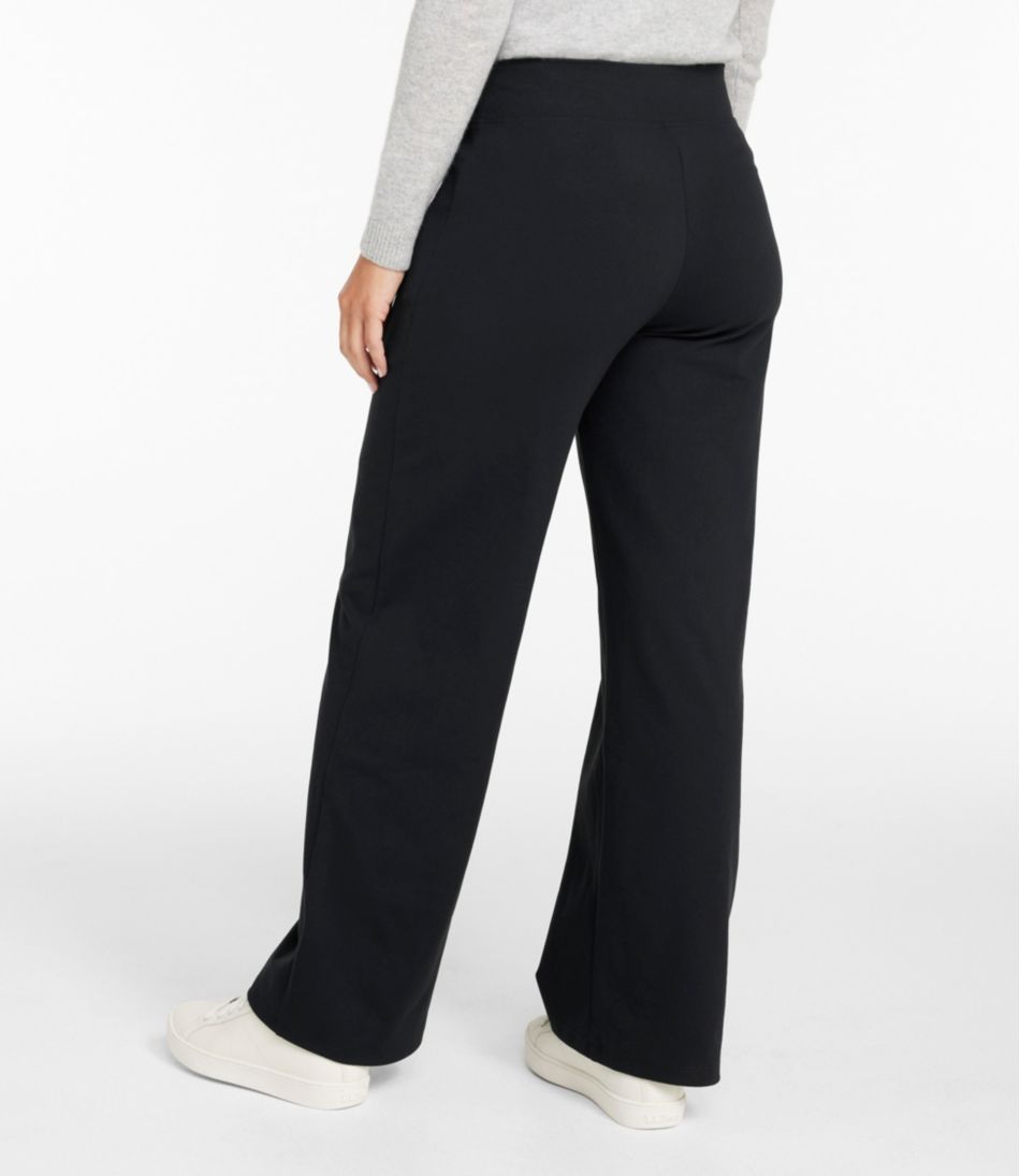 Women's Go-Anywhere Pants, High-Rise Wide-Leg | L.L.Bean discount