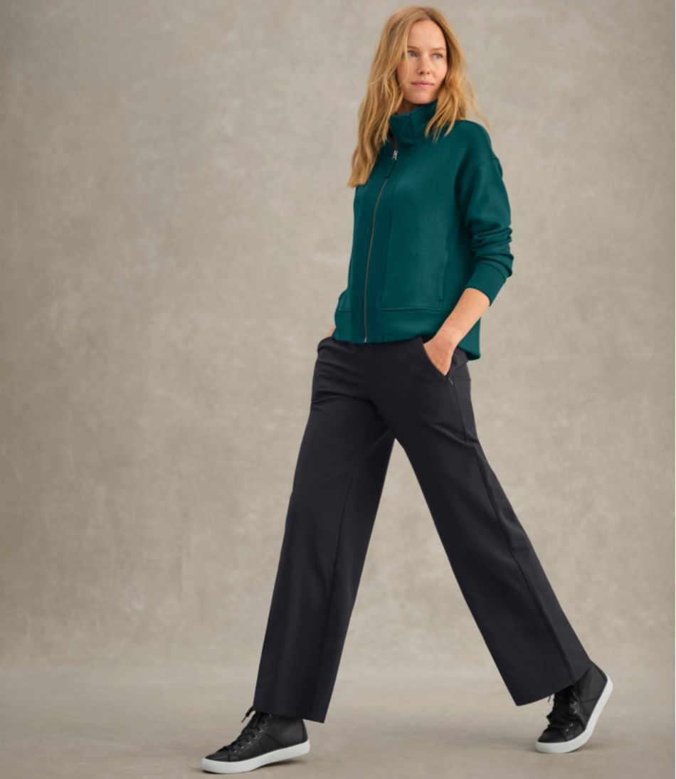Women's Go-Anywhere Pants, High-Rise Wide-Leg | L.L.Bean discount