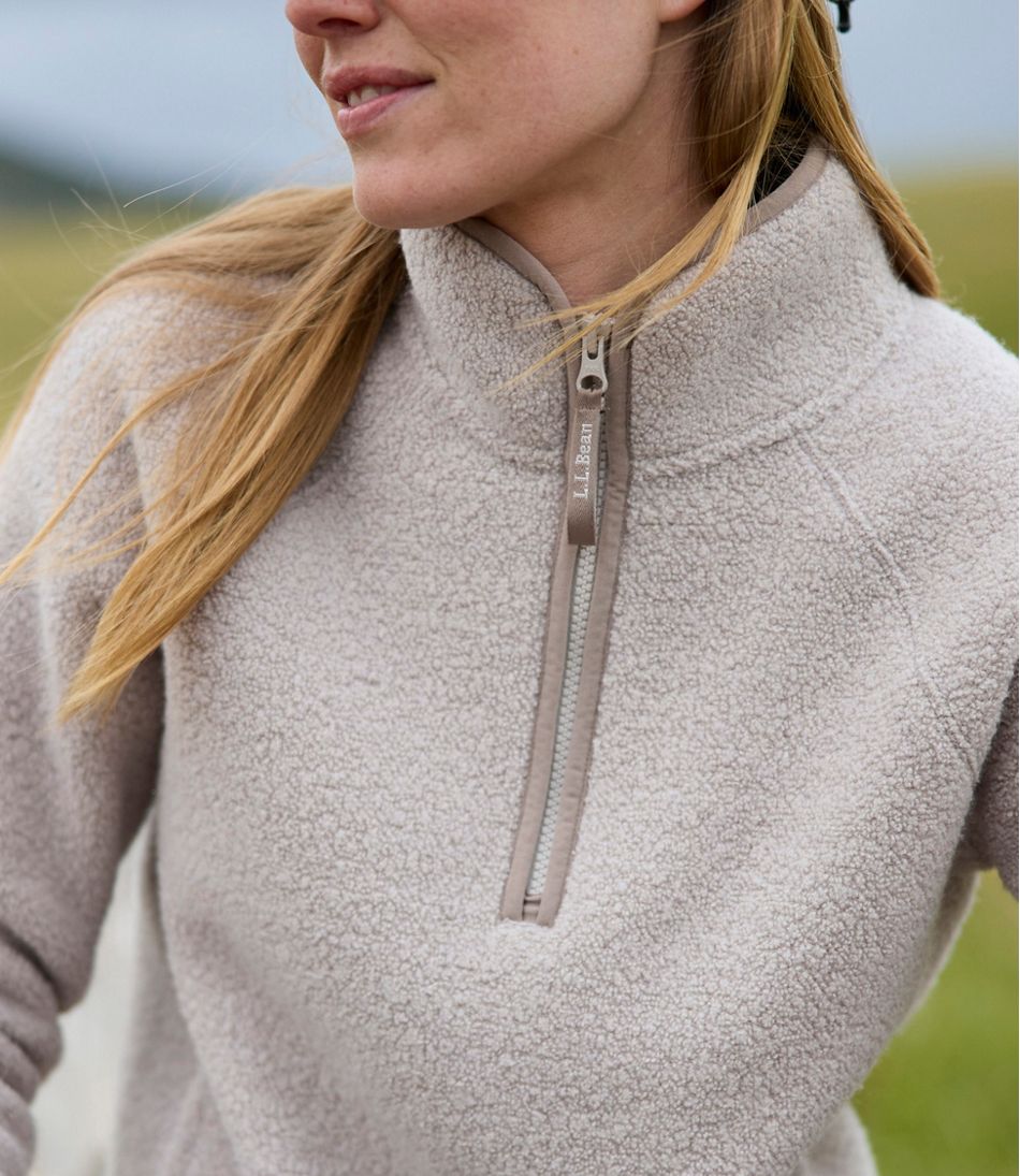 Women's All Season Wool Fleece Pullover | L.L.Bean online