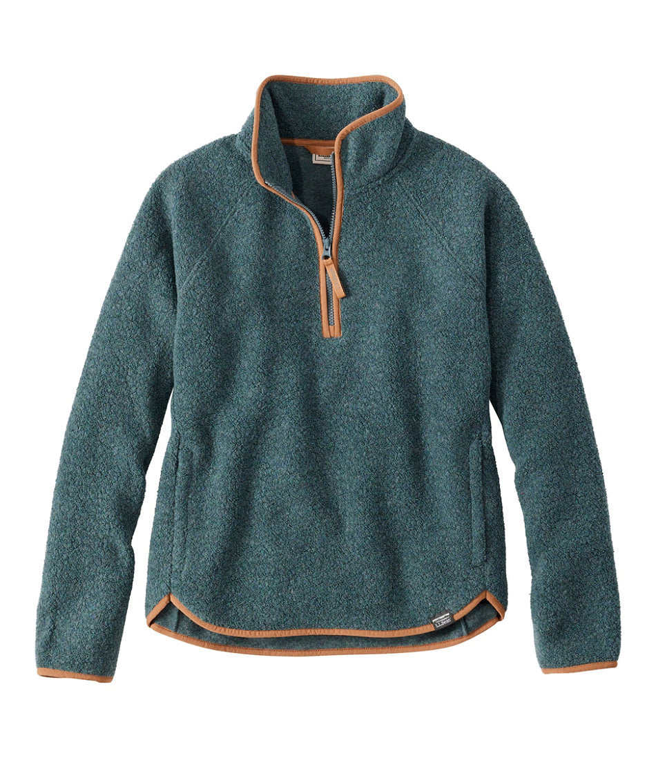 Women's All Season Wool Fleece Pullover | L.L.Bean online