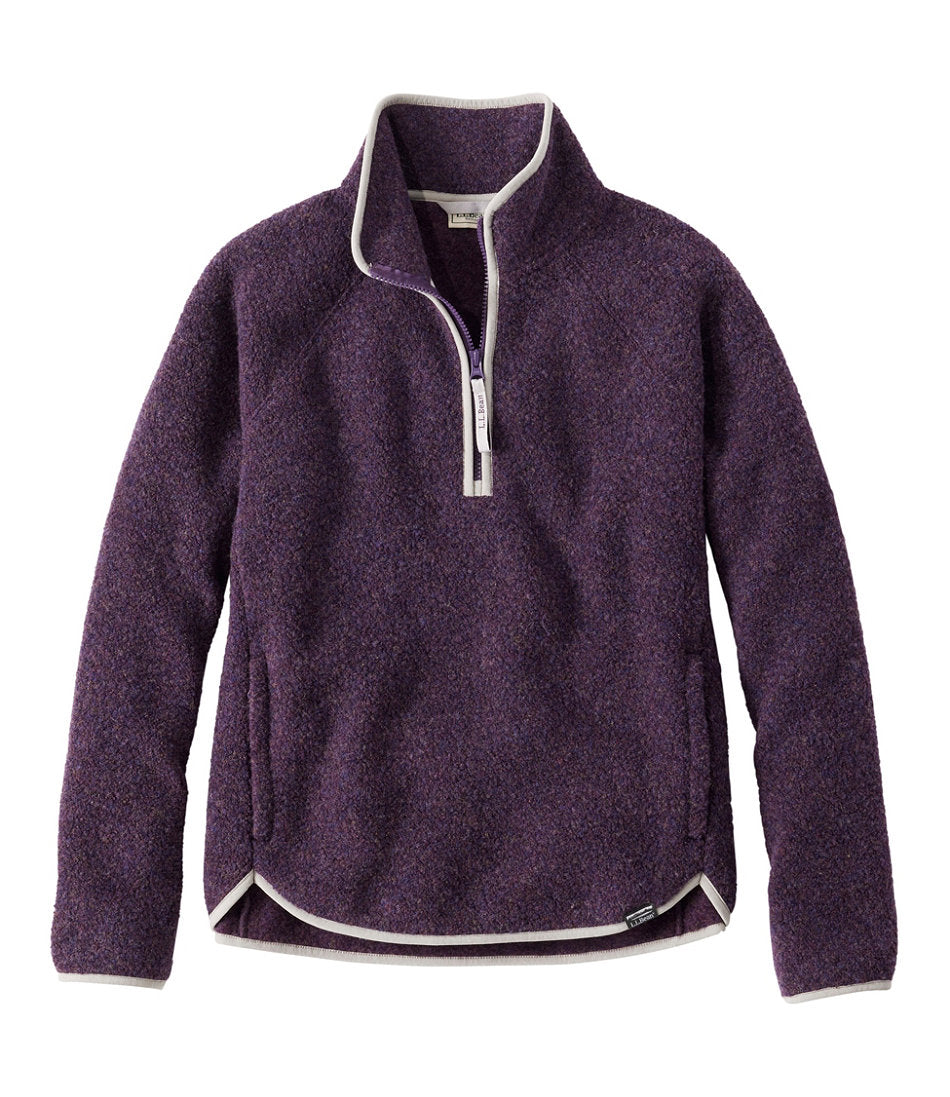 Women's All Season Wool Fleece Pullover | L.L.Bean online